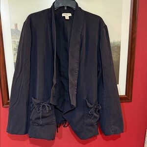 Coldwater Creek Classic Navy Jacket size 2x